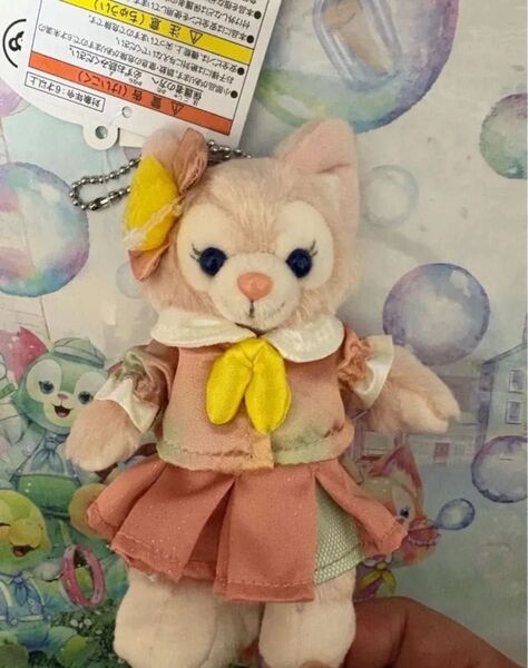 ディズニーシー ダッフィー 20周年 カラフルハピネス ぬいぐるみ ぬいば ぬいぐるみチャーム ぬいぐるみバッジ 20 リーナベル