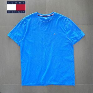 トミーヒルフィガー ワンポイント刺繍ロゴ クラシックカットソーTシャツ Lサイズ