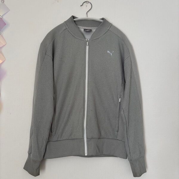 PUMA プーマ ジップパーカー グレー