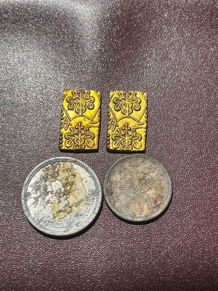 日本古銭まとめ売り二分判金古ゴールド貿易金貨美術旧貨幣記念章メダルレトロコイン硬貨コレクション通貨収蔵品骨董品アンティーク旧家蔵出