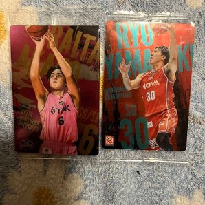 B.LEAGUE 赤穂雷太選手、山崎稜選手 トレーディングカード 2枚セット