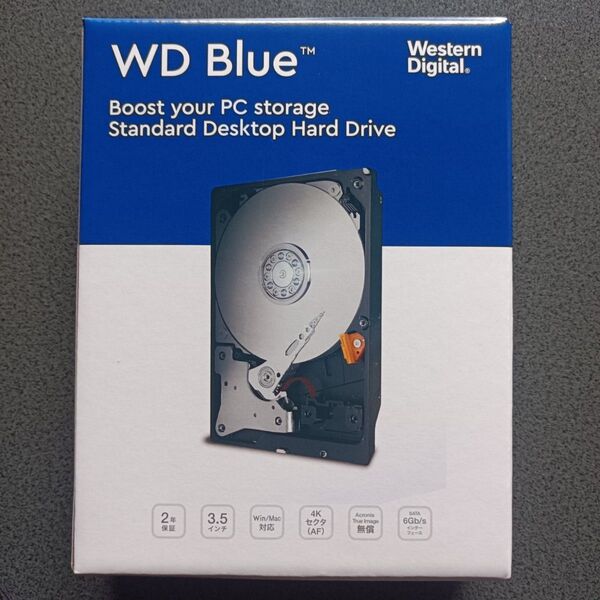 【新品未開封】 WD80EAAZ HDD 8TB Western Degital