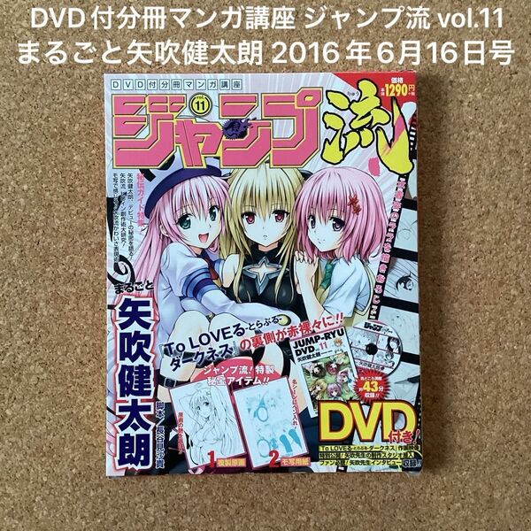 DVD付分冊マンガ講座 ジャンプ流 vol.11 まるごと矢吹健太朗 2016年6月16日号 To Loveる とらぶるダークネス