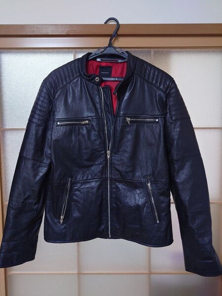 ☆roshell ロシェル レザーライダース ラム革 XLサイズ 美品