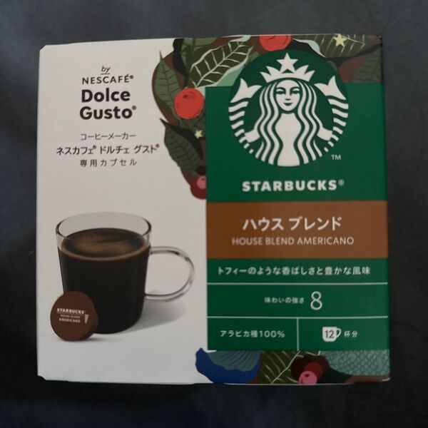 ネスカフェ ドルチェグスト専用カプセル スターバックス ハウスブレンド 12P