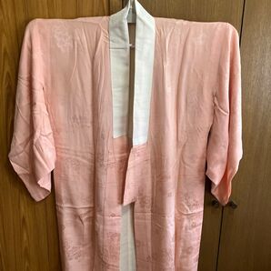 1 中古 長襦袢 袷 正絹 手縫い