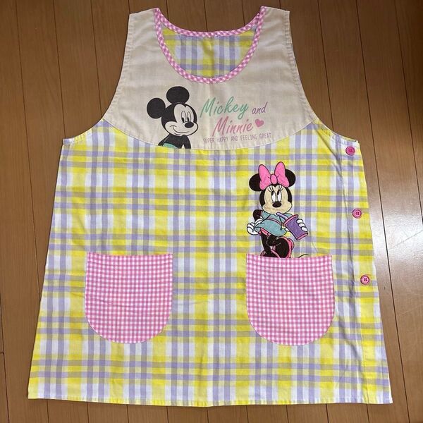 キャラクターエプロン ディズニー ミッキーミニー