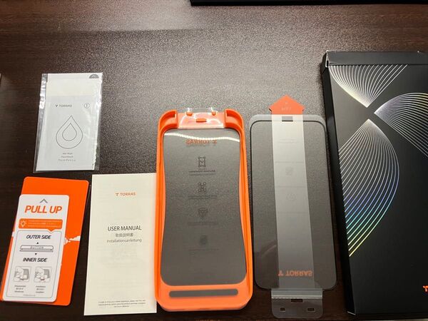 TORRAS iPhone 15 Pro Max 用 ガラスフィルム *1枚のみ*