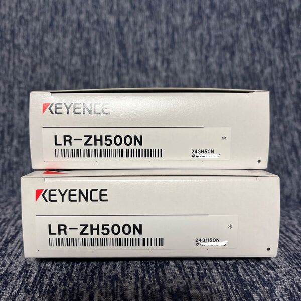 【2個まとめ】KEYENCE キーエンス アンプ内蔵型CMOSレーザセンサ LR-ZH500N