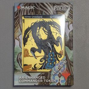 【未使用】MTG Pinfinity スリヴァーの首領/Sliver Overlord 提示用 金属製