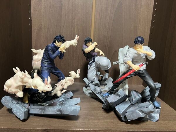 呪術廻戦 フィギュア まとめ売り 伏黒恵 伏黒甚爾 FIGURIZMα Luminasta 元箱無し バラ売り不可 プライズ