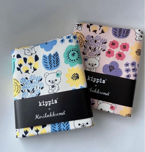 新品 キッピス×コリラックマ kippis カットクロス生地 オックス 2種