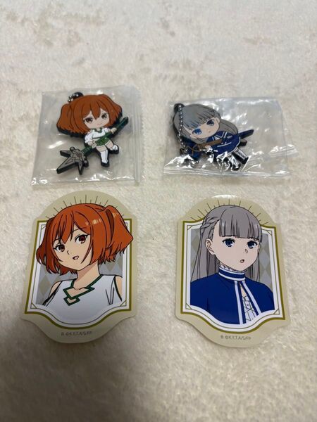 【未開封】【匿名配送】【即購入可】葬送のフリーレン カプセルラバーマスコット ラバーストラップ ラヴィーネ カンネ セット