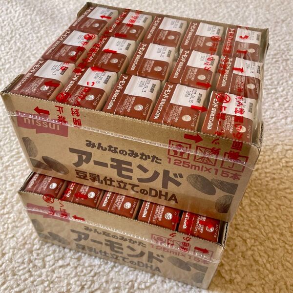 ニッスイ みんなのみかた アーモンド 豆乳仕立てのdha 30本