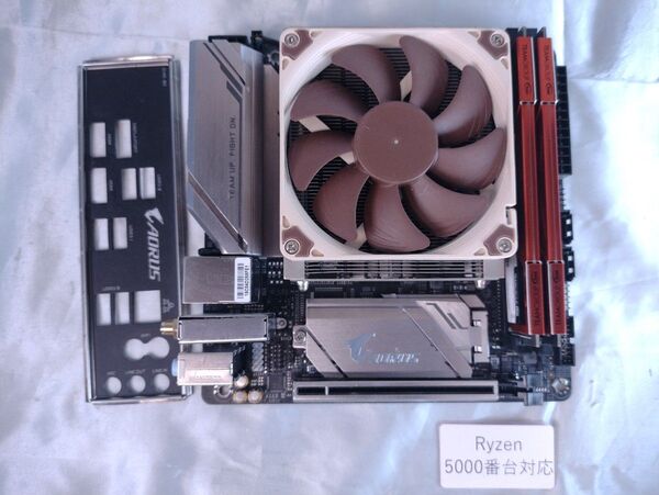 GIGABYTE B450 I AORUS PRO WIFI Ryzen7 3700X 16GB + Noctua NH-L9a