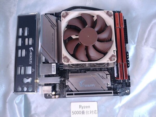 GIGABYTE B450 I AORUS PRO WIFI Ryzen7 3700X 16GB + Noctua NH-L9a