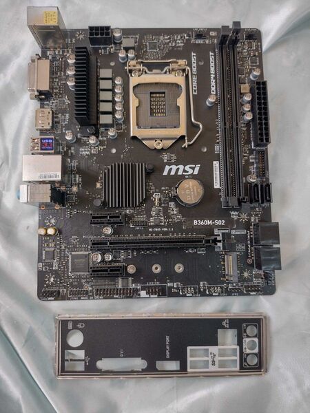 MSI B360M-S02 第8世代/第9世代 intel Core i対応 LGA1151