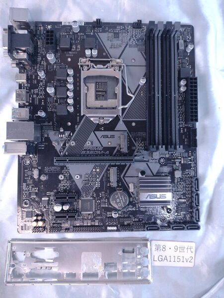 ASUS PRIME B360M-A 第8世代/第9世代 intel Core i対応 LGA1151