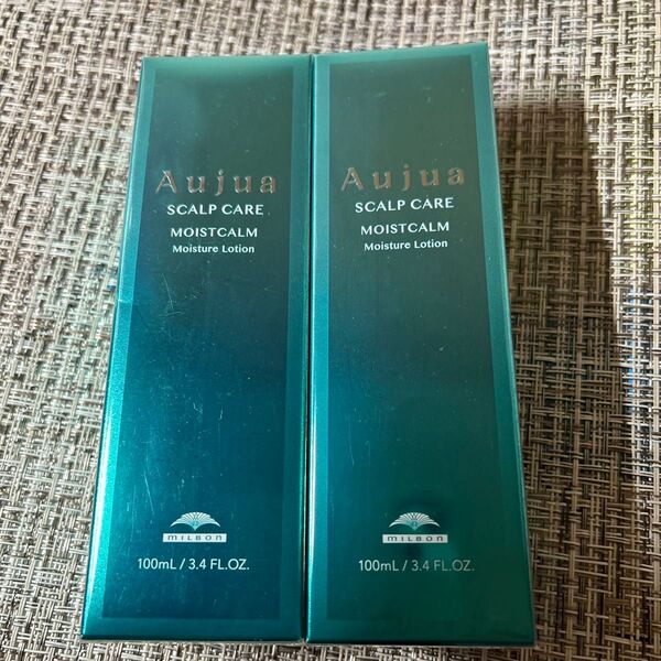 2本 Aujua オージュア モイストカーム モイスチュアローション 100mL
