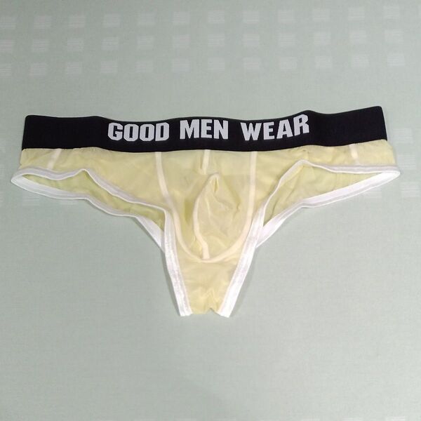GMW GOOD MEN WEAR BK2472403 (L)ミラコスモ ローライズ ビキニ