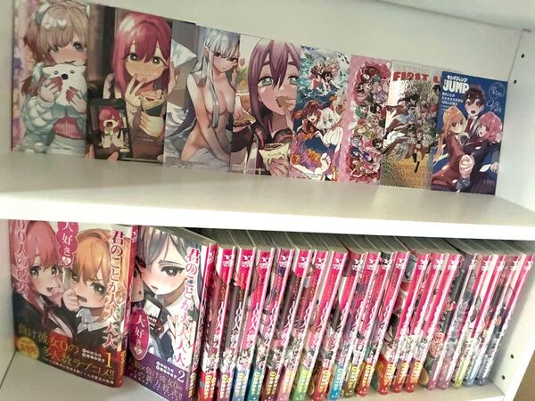 君のことが大大大大大好きな100人の彼女 1〜21(全巻初版帯付き・特典付き、チラシ完備)