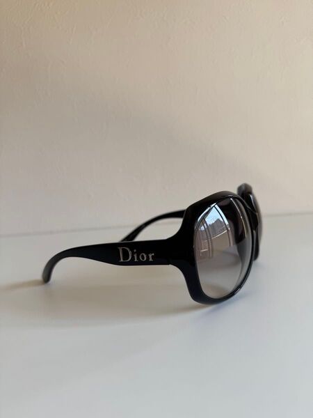 Dior ディオール Glossy1 ブラック ビッグロゴ サングラス