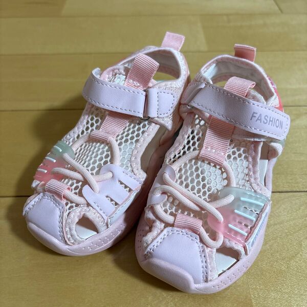 キッズ サンダル 女の子 スポーツサンダル つま先保護