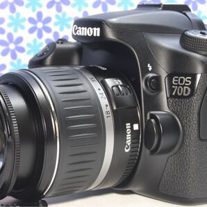 極美品★Canon EOS 70D★Wi-Fi内蔵★高画質★フルHD動画★