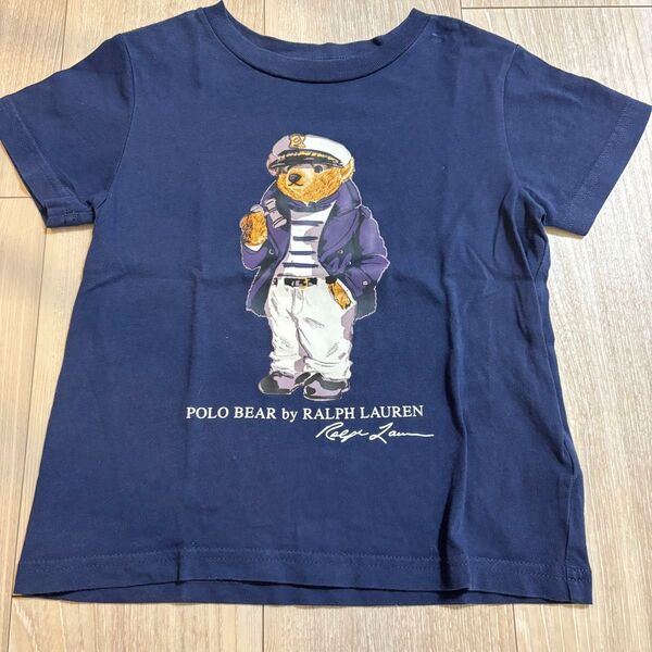 Ralph Lauren Polo Bear Tシャツ ネイビー 100 3T