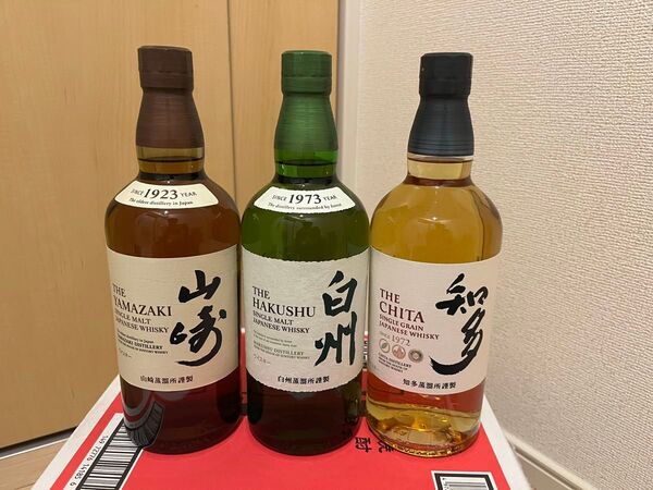 サントリー 山崎 白州 知多 3本セット