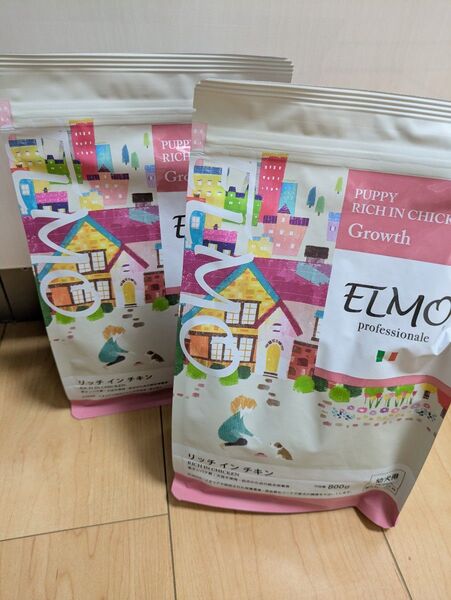 ELMO professionale パピー リッチインチキン 800g×2袋