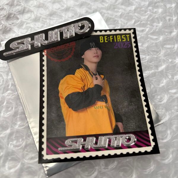 BE:FIRST SHUNTO シュント GRIT シークレットステッカー