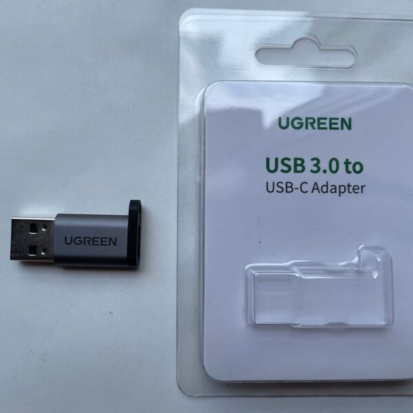 UGREEN USB Type-C 変換アダプター USB 3.1 タイプ C メス to USB 3.0 オス 変換