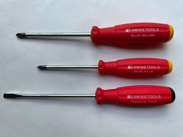PB SWISS TOOLS ピービースイスツールズ プラス・マイナスドライバー