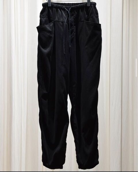 COMOLI 25SSオックスドローストリングパンツ size1