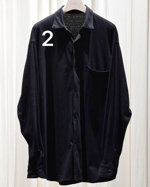COMOLI 25SS ジャージコモリシャツsize2
