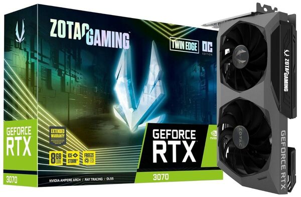 未開封 ZOTAC GAMING GeForce RTX 3070 Twin Edge OC ZT-A30700H-10P