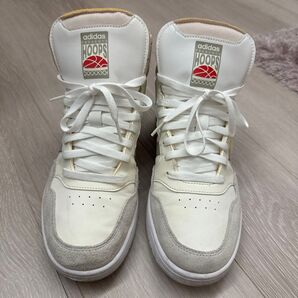adidas HOOPS 27cm ホワイト系
