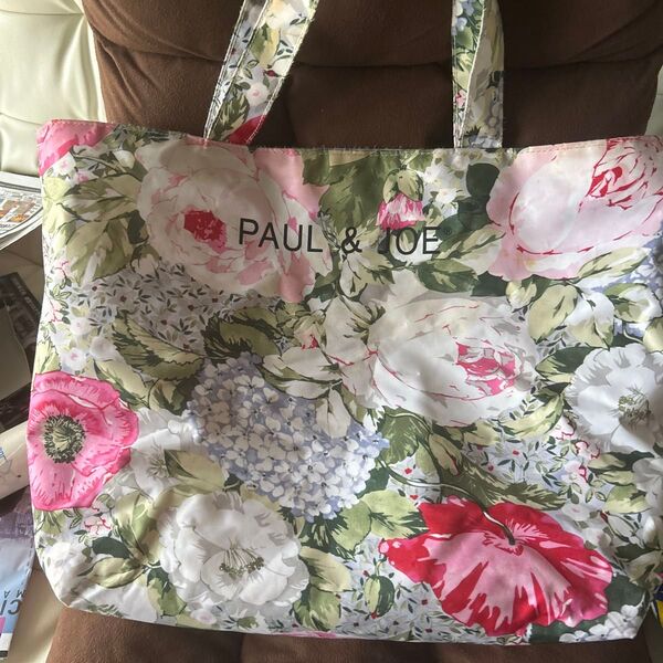 PAUL&JOE トートバッグ 花柄 マルチカラー