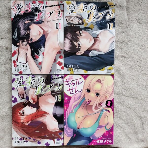 【人気作品】愛妻の裏アカ 既刊全3巻セット +おまけ1冊