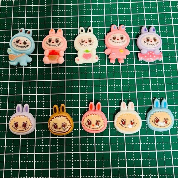 お値下げ中 ラブブ デコパーツ 10個 送料込み
