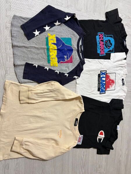 X-LARGE KIDS Tシャツ まとめ売り 5枚セット