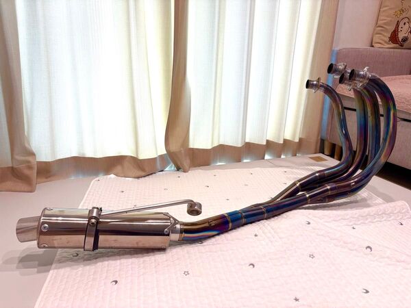 希少 ゼファー750 K-FACTORY チタン フルエキゾースト セミオーダー マフラー K ファクトリー スタンダードタイプ