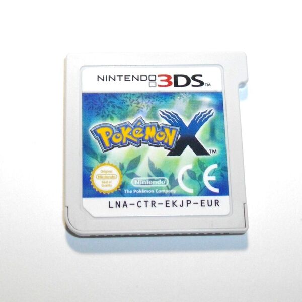 海外版 欧州版 3DS ポケットモンスター X ポケモンX pokemon X