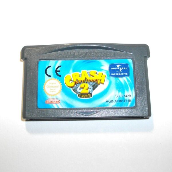 海外版 GBA クラッシュ・バンディクー アドバンス2 crash bandicoot 2 ゲームボーイアドバンス