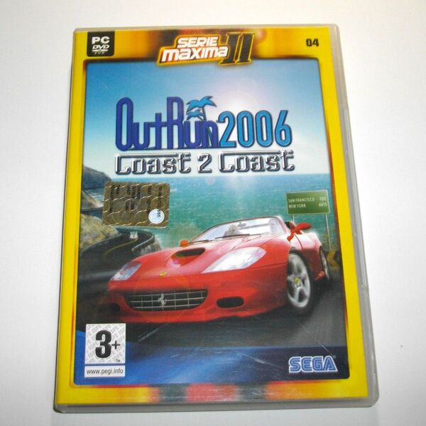 PC Outrun 2006 Coast 2 Coast アウトラン 海外版 欧州版 箱説付