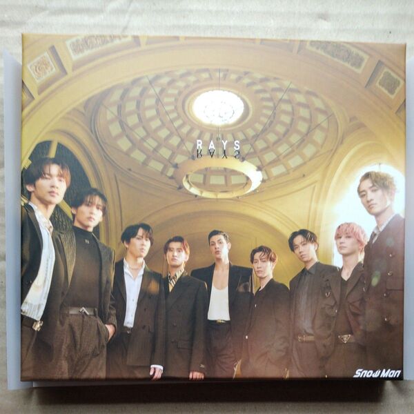 初回盤A デジパック SnowMan CD+Blu-ray/RAYS