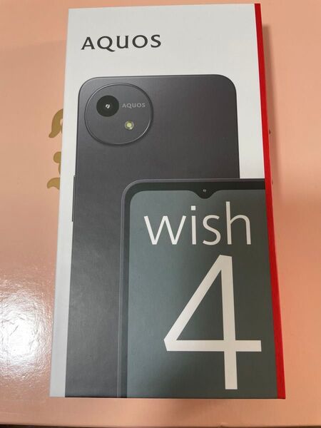 新品未使用 SIMフリー AQUOS wish4 ワイモバイル