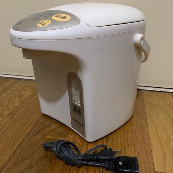 Panasonic 電動給湯ポット NC-EJ221 2.2L ホワイト系