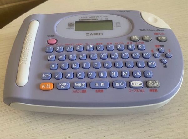 CASIO ネームランド KL-P8 ラベルライター パープル